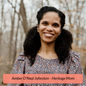 Amber O'Neal Johnston - Heritage Mom