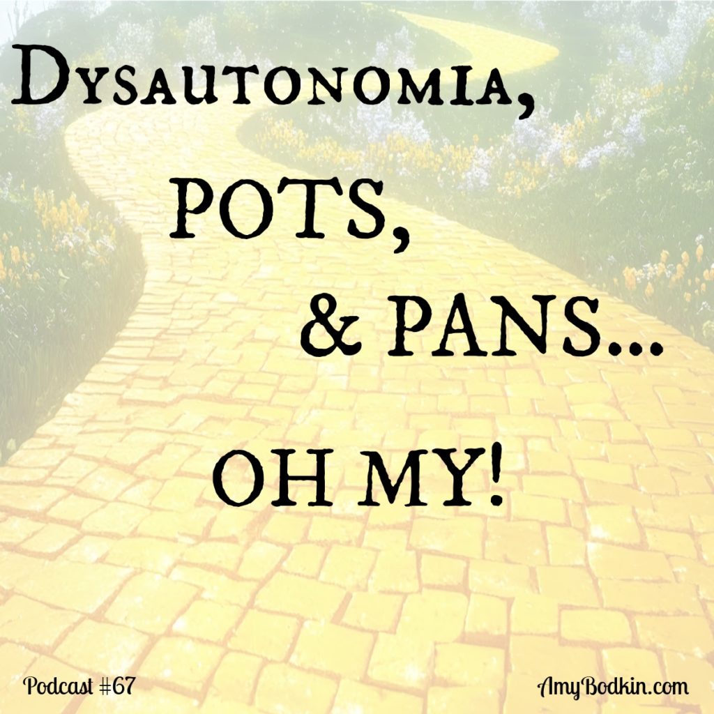 Dysautonomia, POTS, & PANS... Oh My!