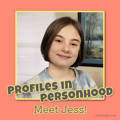 Episode 18: Profiles in Personhood - Meet Jess!